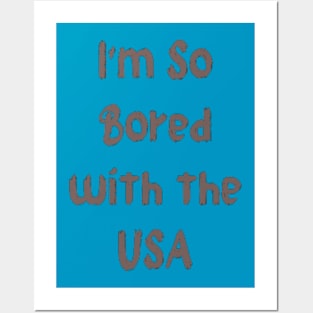 usa Posters and Art